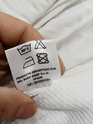 Traje de Judo Blanco Talla 150