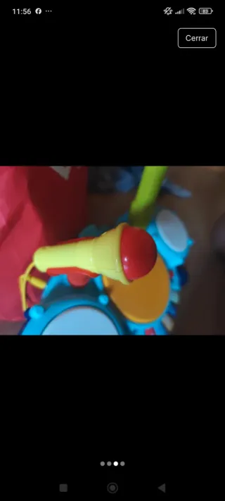 Batería niño bebe baby 12 meses