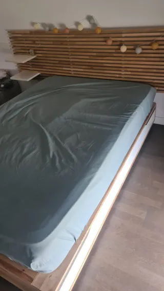 Cama IKEA MANDAL Madera