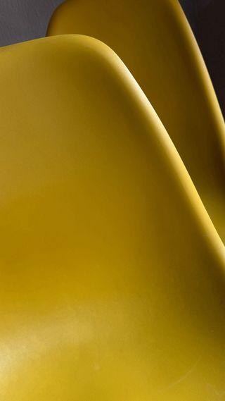 2 Sillas Comedor/Terraza Amarillas