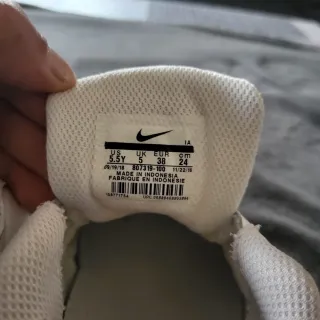 Nike 5.5Y EUR 38 Zapatillas Deportivas Blancas