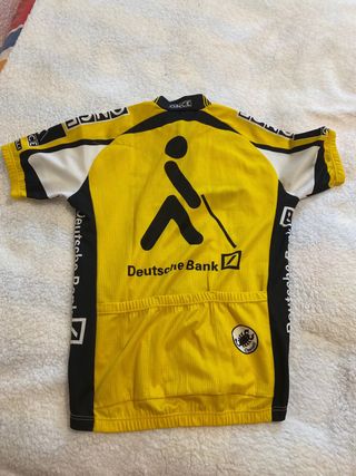 Maillot Ciclismo ONCE Deutsche Bank Amarillo