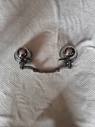 Faros auxiliares moto con soporte