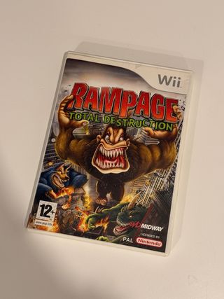 Wii Rampage Total Destruction Nintendo