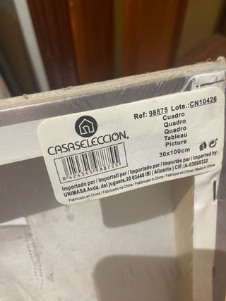 Cuadro Torre Eiffel con Coche Rojo