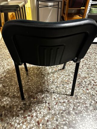 15 Sillas de Oficina Negras