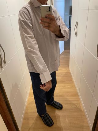 Camisa Charles Tyrwhitt Manga Larga Talla M