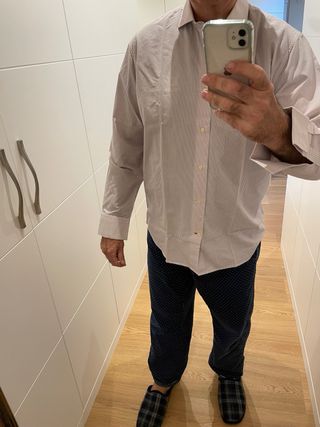 Camisa Charles Tyrwhitt Manga Larga Talla M