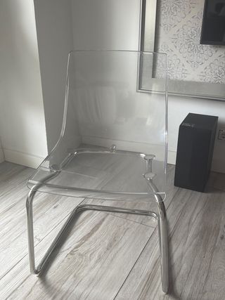 Silla transparente moderna