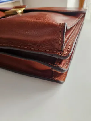 Borsa lavoro pelle Roncato marrone