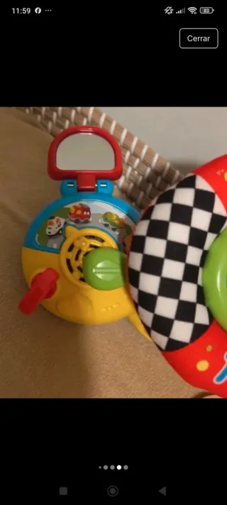 Volante Vtech Bebé Interactivo Coche baby 6 meses