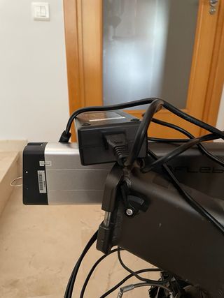 Bicicleta Eléctrica Plegable Negra