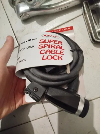 Lucchetto a cavo Super Spiral di RMS