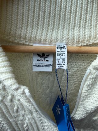 Jersey Adidas Originals punto blanco y burdeos