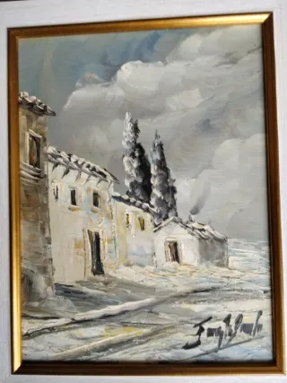 Cuadro Fausto Palencia Invierno