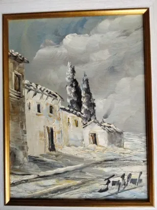 Cuadro Fausto Palencia Invierno