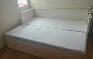 Cama nido blanca Ikea Hemnes