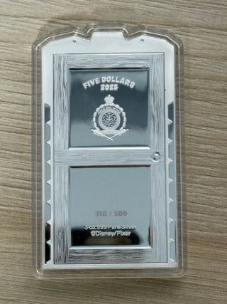 ¡Ocasión! Moneda Plata 3 Oz Monstruos S.A. Agoro