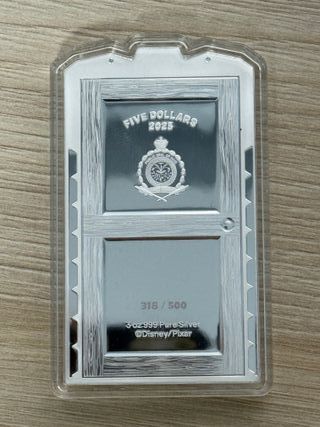 ¡Ocasión! Moneda Plata 3 Oz Monstruos S.A. Agoro