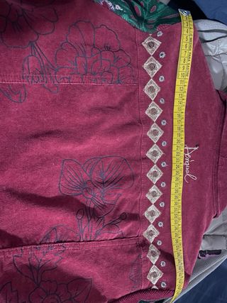 Chaqueta Desigual Pana Burdeos