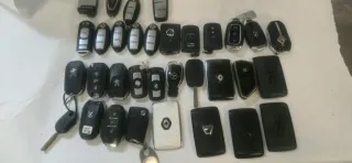 Carcasas llaves Peugeot, Renault, Dacia, Mercedes,