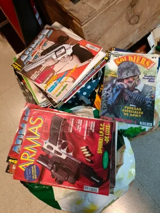 Lote de revistas Armas