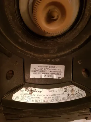 Rainbow Serie E Aspiradora