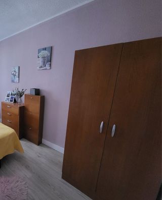 Armario, cómoda y zapatero madera