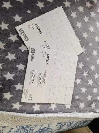 Puzzles TJENIS para pintar (36 piezas)