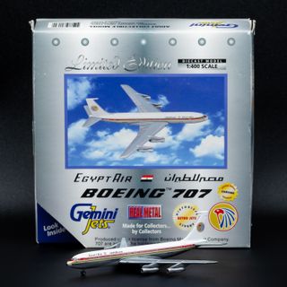 Maqueta Avión Boeing 707 EgyptAir 1:400