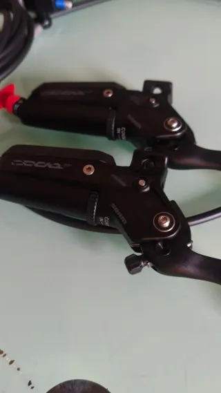 🆕Juego Frenos SRAM CODE SILVER 4 pistones Ju