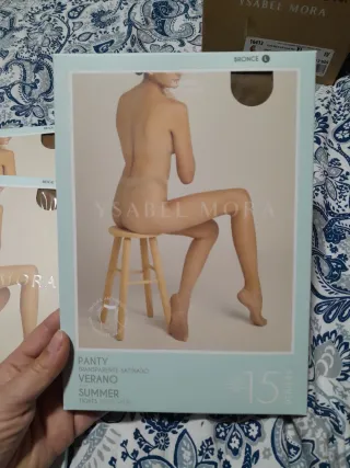 Lote 4 pantys Isabel Mora