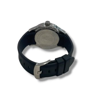 RELOJ TIME FORCE NEGRO MOD. TF3168M - MARCAS EN CRISTAL-
