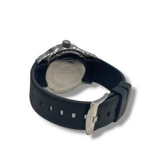 RELOJ TIME FORCE NEGRO MOD. TF3168M - MARCAS EN CRISTAL-