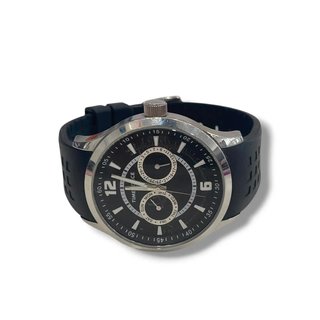 RELOJ TIME FORCE NEGRO MOD. TF3168M - MARCAS EN CRISTAL-