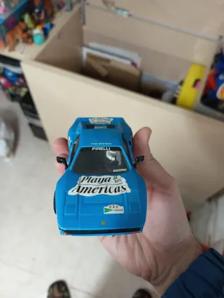 Ferrari Scalextric Azul