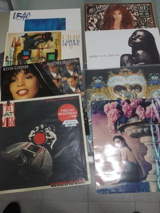 Lote Vinilos LP Pop Rock Soul Reggae Años 70-80