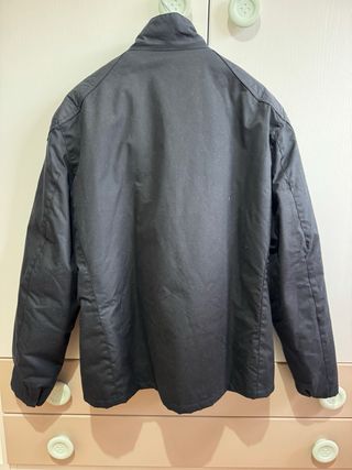 Chaqueta Barbour Steve McQueen Encerada Negra