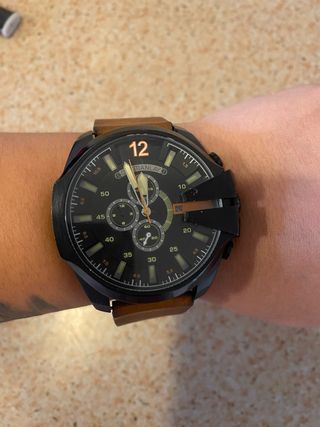 Reloj DIESEL Negro y Marrón Hombre