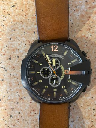 Reloj DIESEL Negro y Marrón Hombre