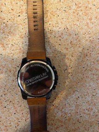 Reloj DIESEL Negro y Marrón Hombre