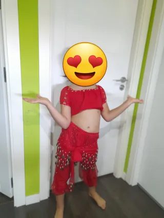 Disfraz árabe niña