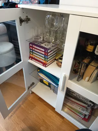 Vitrina Brimnes Ikea Blanca