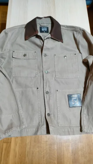 Cazadora Casas Novas Talla S Beige