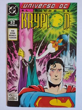 Cómic Superman: Mundo de Krypton (COMPLETA) Zinco