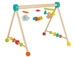 Parque bebé de madera