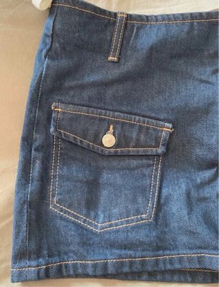 Falda vaquera Zara T.S con etiqueta