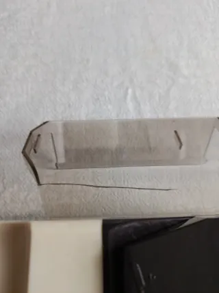 Affila coltelli vintage rosso/bianco