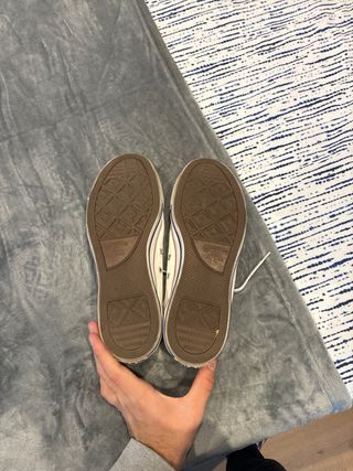 Converse Bajas Blancas Talla 44