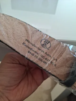 Cinturón militar águila hebilla nuevo